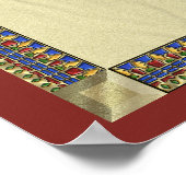 Oog van het Poster van Horus Scarab (Hoek)