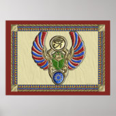 Oog van het Poster van Horus Scarab (Voorkant)