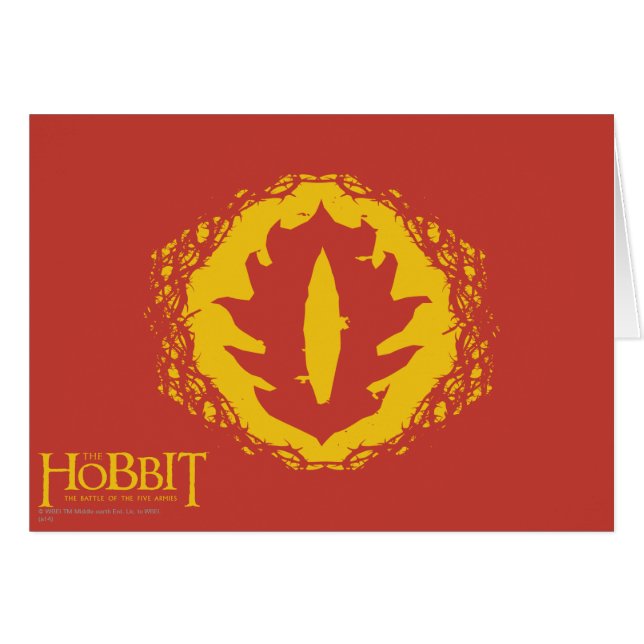 Oog van het sauron-pictogram (Voorkant Horizontaal)