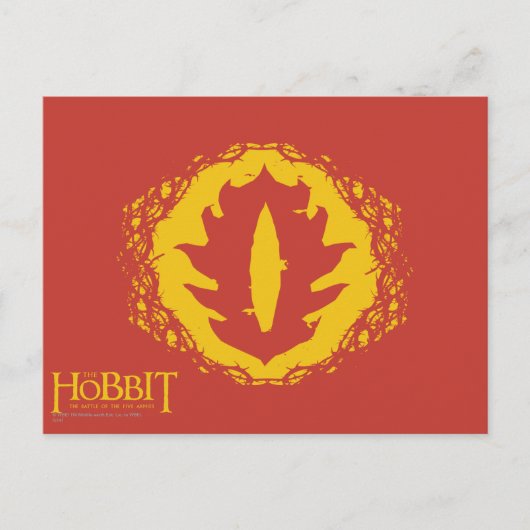 Oog van het sauron-pictogram briefkaart (Voorkant)