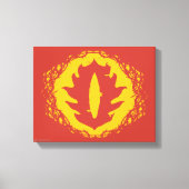 Oog van het sauron-pictogram canvas afdruk (Voorkant)