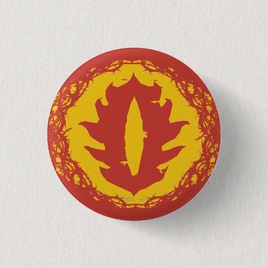 Oog van het sauron-pictogram ronde button 3,2 cm (Voorkant)