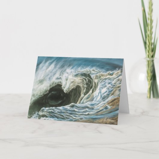 Oog van het Storm Lege Notecards Kaart (Voorkant)