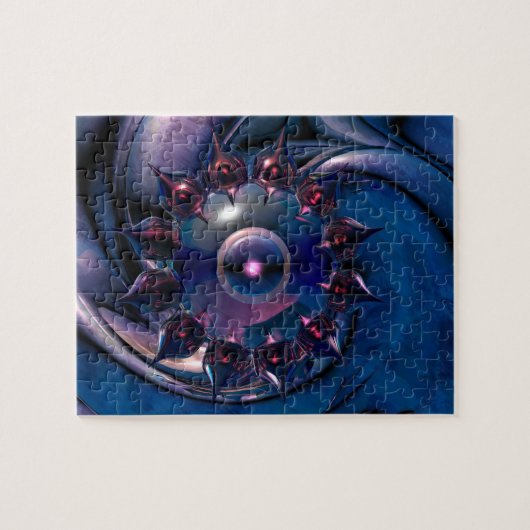 Oog van het storm legpuzzel (Horizontaal)