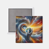Oog van het Storm Magneet (Voorkant / Achterkant)