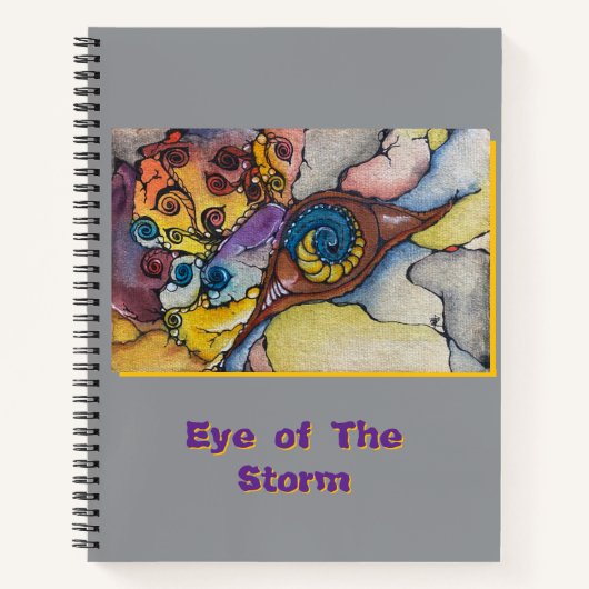 Oog van het Storm Notitieboek (Voorkant)