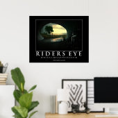 Oog van het Storm Poster (Thuiskantoor)