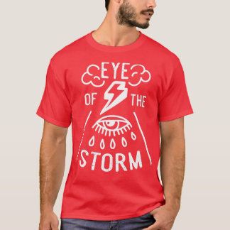 Oog van het storm t-shirt