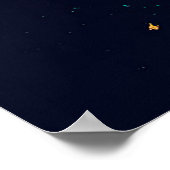 Oog van het Universum (AI) Poster (Hoek)