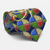 Oog van Horus BlueTie Stropdas (Opgerold)