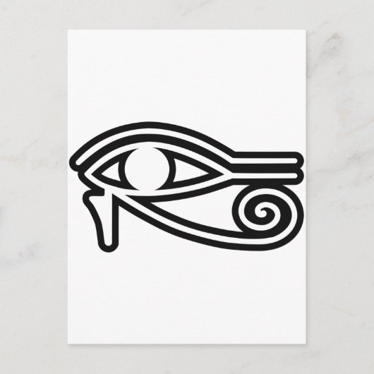 Oog van Horus Briefkaart (Voorkant)