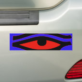 Oog van Horus Bumpersticker (Op auto)