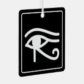 Oog van Horus Egyptisch symbool Metalen Ornament (Voorkant Rechts)