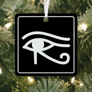 Oog van Horus Egyptisch symbool Metalen Ornament