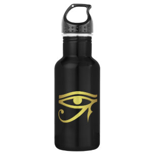 Oog van horus Egyptisch symbool Waterfles