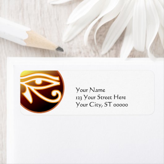 Oog van Horus Etiket (Insitu)