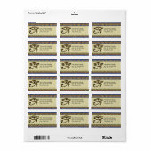 Oog van Horus Etiket (Full Sheet)