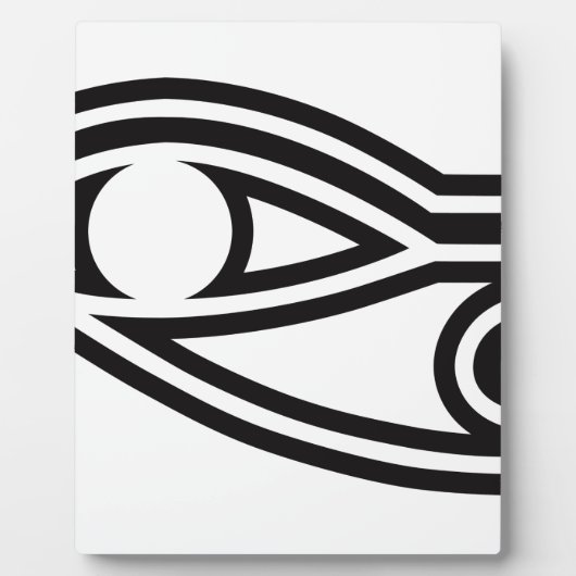 Oog van Horus Fotoplaat (Voorkant)