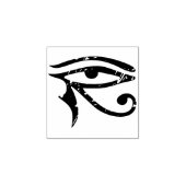 Oog van Horus - goud + je rug. & ideeën Rubberstempel (Afrduk)