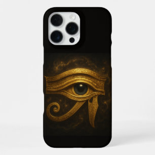 Oog van Horus Gouden Egyptische Phonehoes iPhone 16 Pro Max Hoesje
