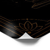 Oog van Horus Hemels Altaar Poster (Hoek)