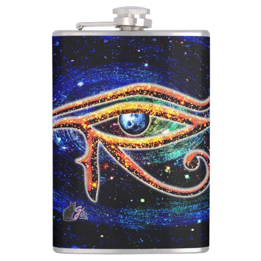 Oog van Horus Heupfles (Voorkant)