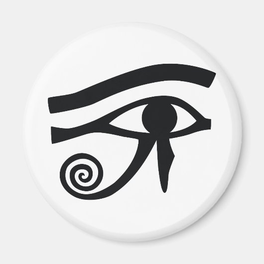 Oog van Horus Hieroglyphic Magneet (Voorkant)