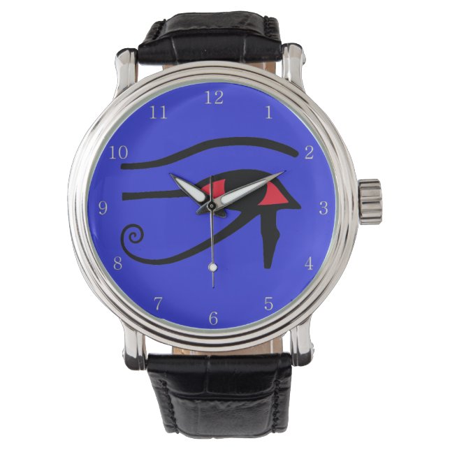 Oog van Horus-horloge Horloge (Voorkant)