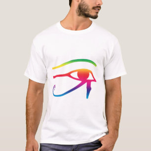 Oog van Horus in kleur T-shirt
