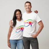 Oog van Horus in kleur T-shirt (Unisex)
