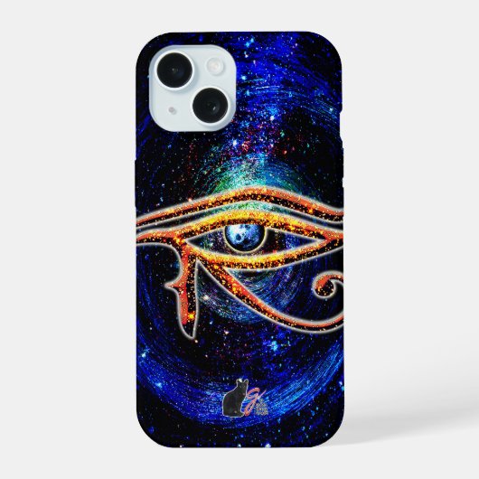 Oog van Horus iPhone 15 Case (Achterkant)