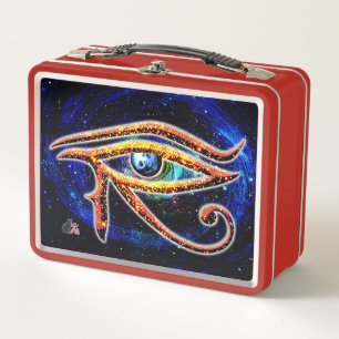 Oog van Horus Metal Lunchbox