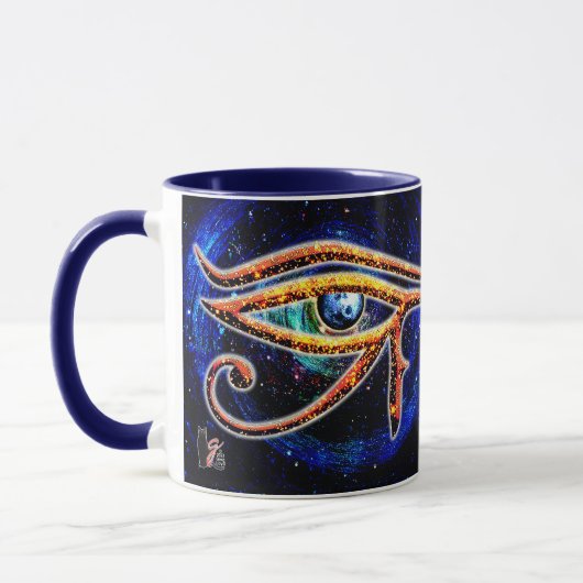Oog van Horus Mok (Links)