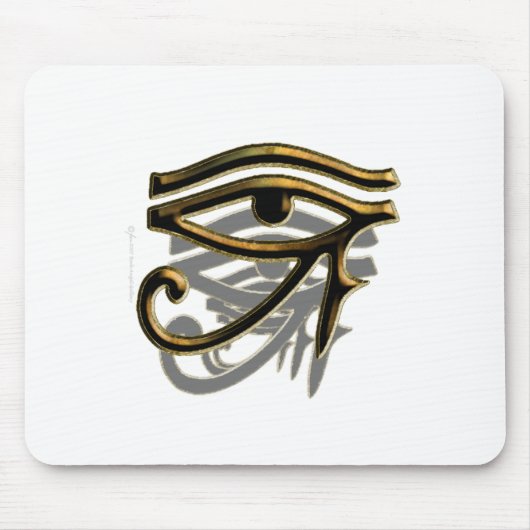 Oog van Horus Mousepad Muismat (Voorkant)