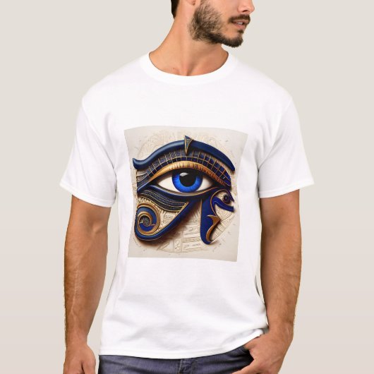 Oog van Horus - Oud-Egyptisch symbool van Protecti T-shirt (Voorkant)