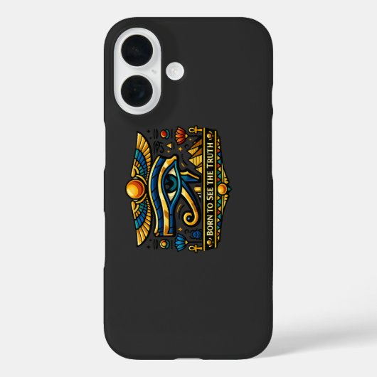 Oog van Horus Oude Egypte Phonehoes Case-Mate iPhone Case (Achterkant)