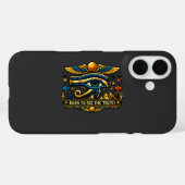 Oog van Horus Oude Egypte Phonehoes Case-Mate iPhone Case (Achterkant (horizontaal))