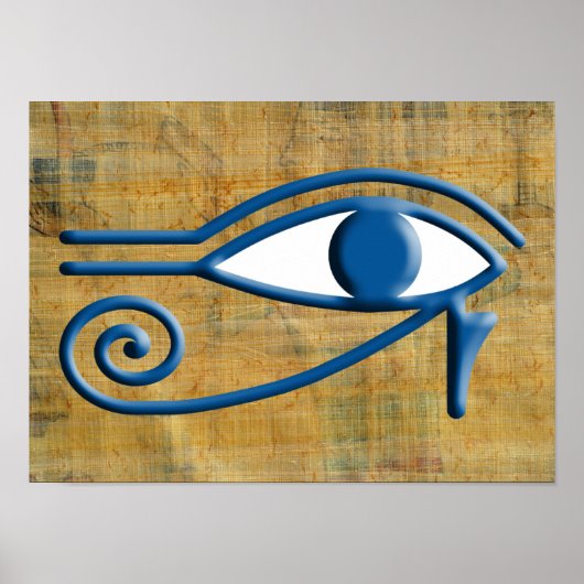 Oog van Horus Poster (Voorkant)