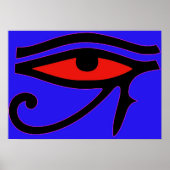 Oog van Horus Poster (Voorkant)
