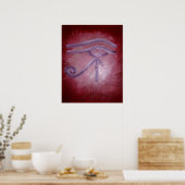 Oog van Horus Poster (Keuken)