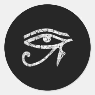 Oog van Horus Ra Ronde Sticker