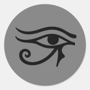Oog van Horus Ronde Sticker