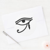 Oog van Horus Ronde Sticker (Envelop)