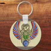 Oog van Horus Scarab Sleutelhanger (Voorkant)