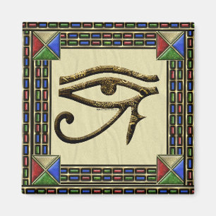 Oog van Horus Square Magnet