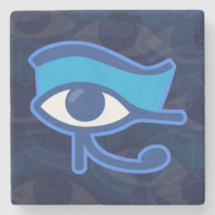 Oog van Horus Stenen Onderzetter