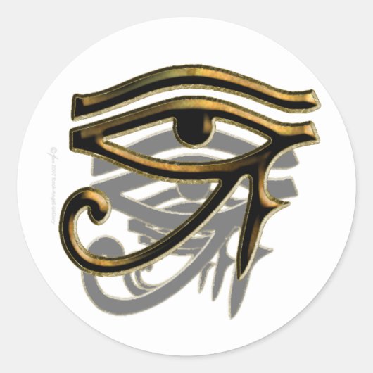 Oog van Horus Stickers (Voorkant)