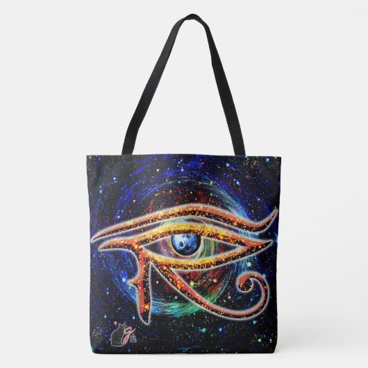 Oog van Horus Tote Bag (Voorkant)