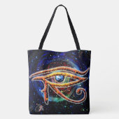 Oog van Horus Tote Bag (Achterkant)
