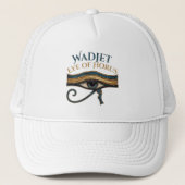 Oog van Horus Trucker Pet (Voorkant)